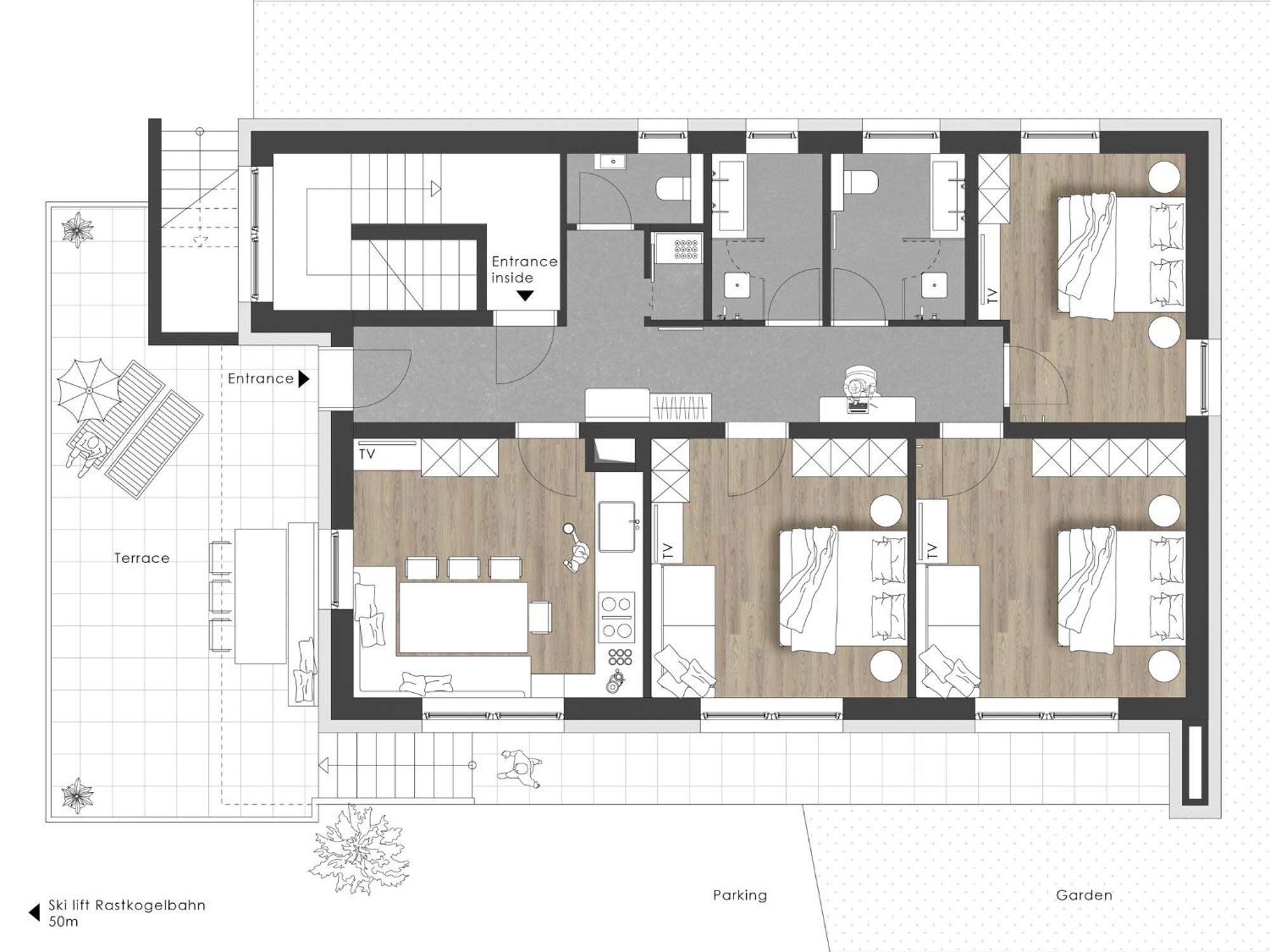 Ferienhaus Evelyn Тукс Екстер'єр фото